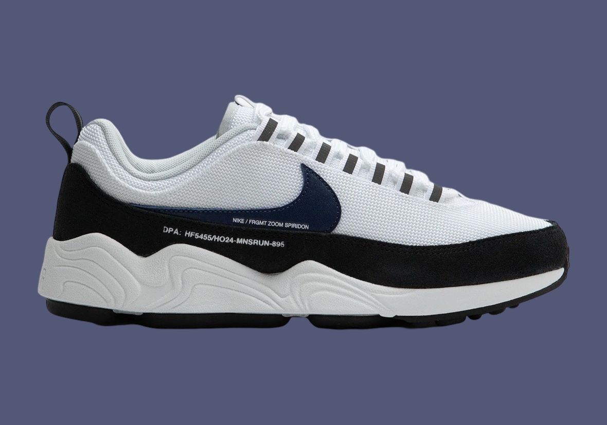 Fragment Design Nike Air Zoom Spiridon White Blue Void HF5455 100