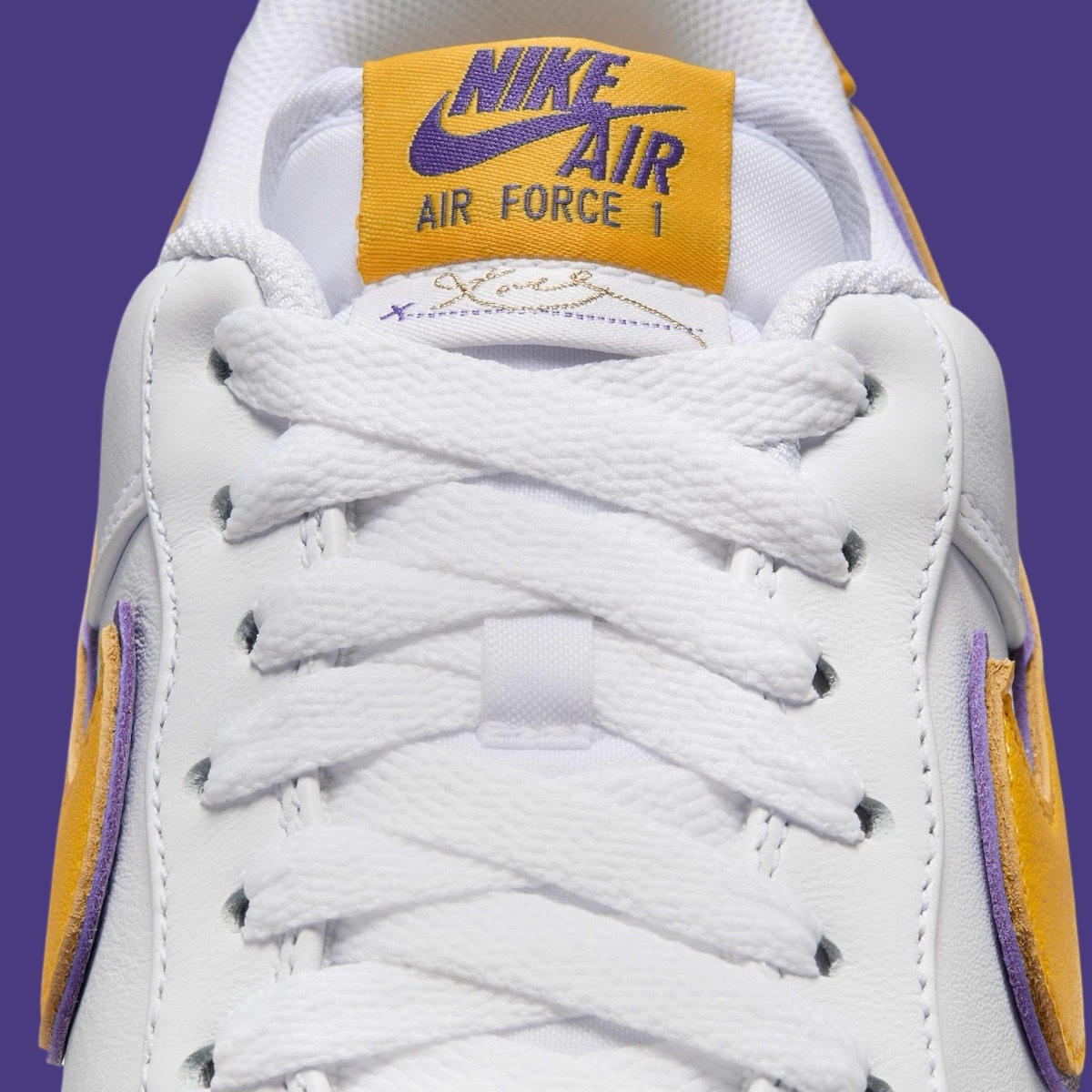 Kobe Bryant Nike Air Force 1 Low White Varsity Maize FZ1151 100 6