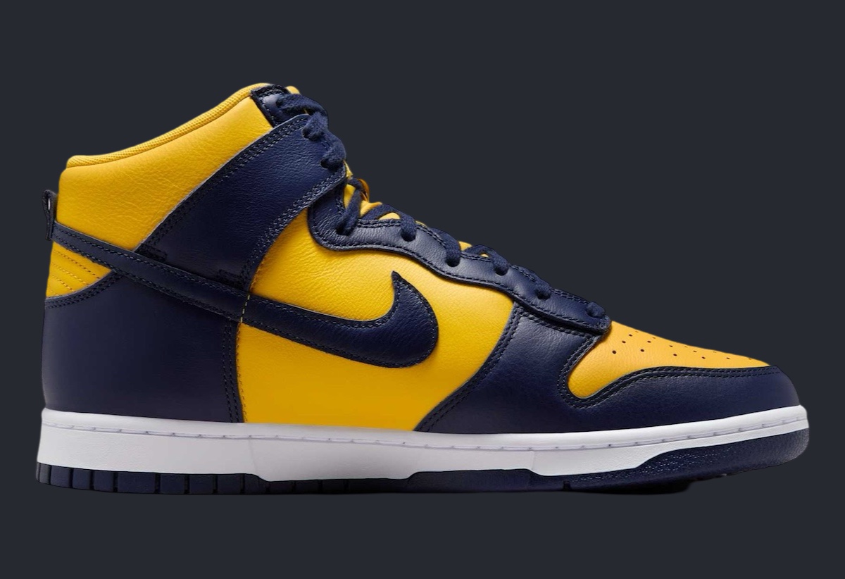 Nike Dunk High Michigan HF3143 700 2