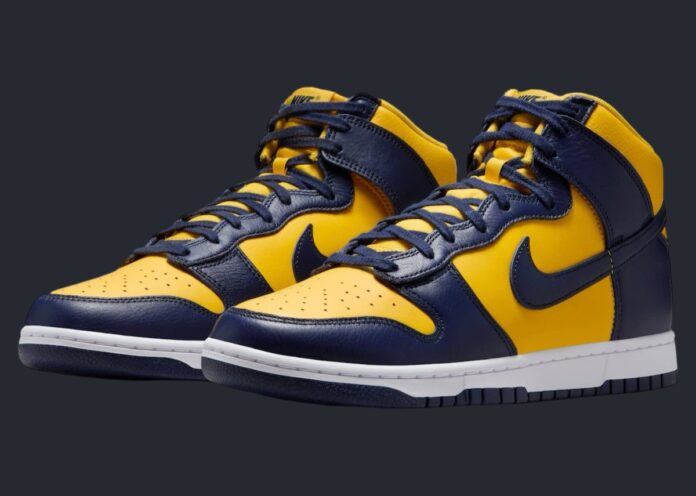 Nike Dunk High Michigan HF3143 700 696x496