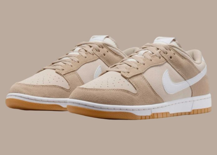 Nike Dunk Low Pale Ivory Light Orewood Brown Gum HQ1931-100