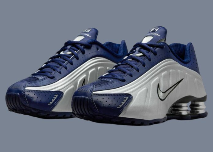 Nike Shox R4 Blue Void AR3565-400