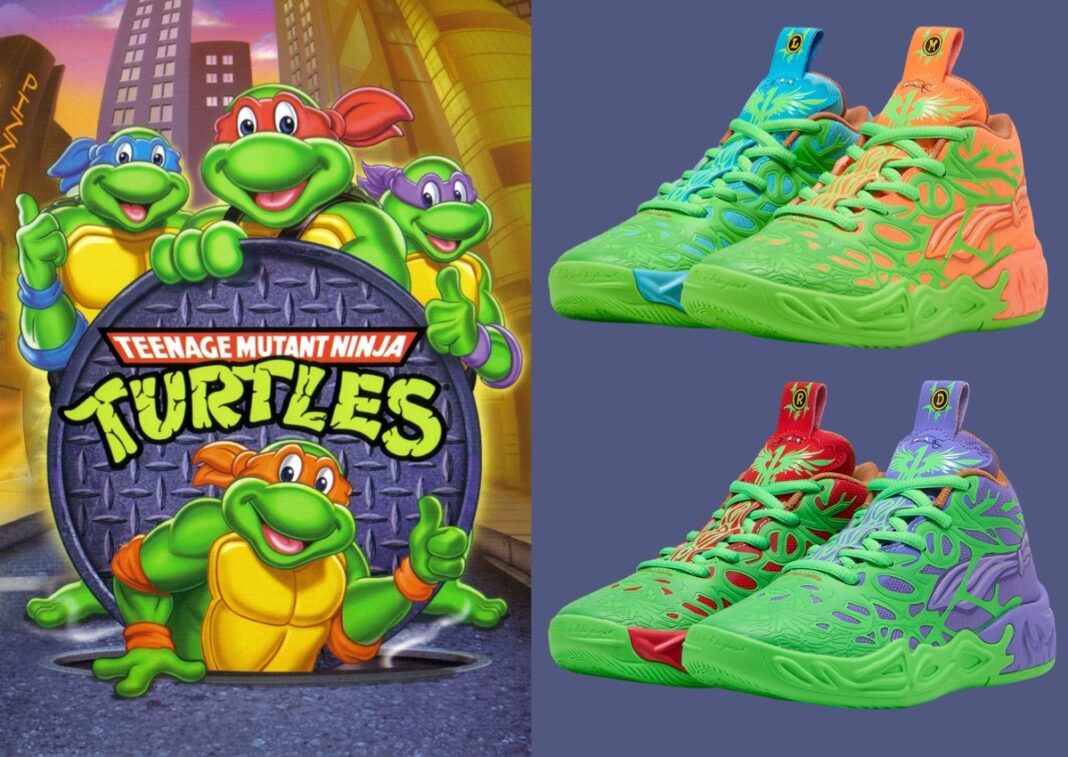 Chaussure tortue ninja jordan hotsell