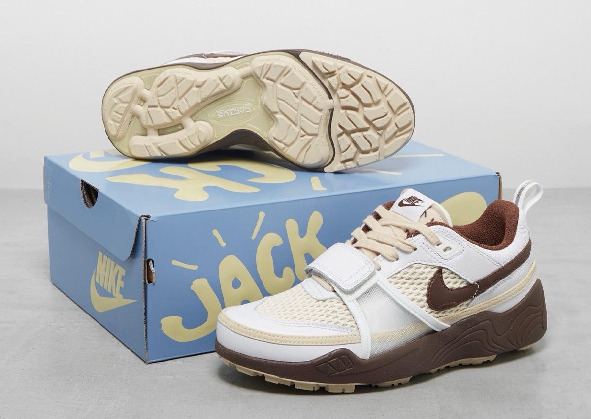NIKE x Travis Scott ☆ Zoom Field Jaxx ‘Light Chocolate‘ Travis Scott Nike Zoom Field Jaxx Light Chocolate Info