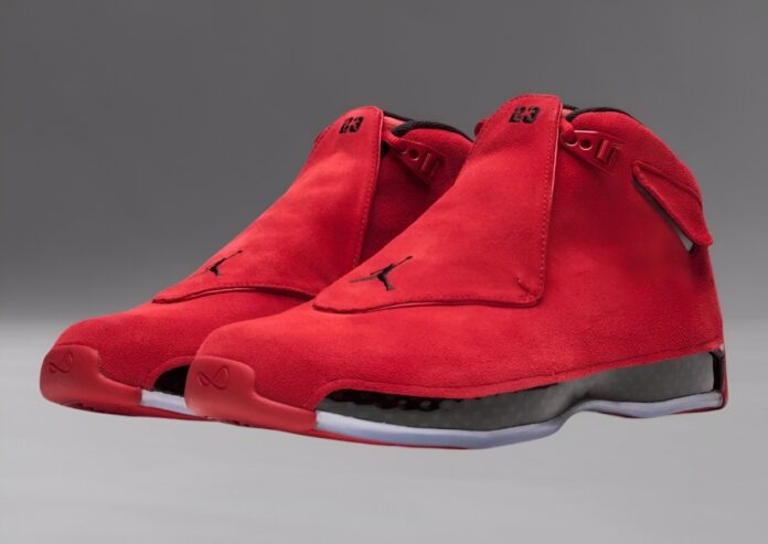 Air Jordan 18 Toro Red Suede 2018