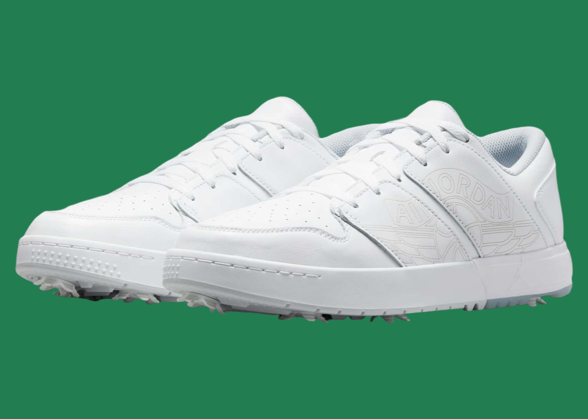 Air Jordan Nu Retro 1 Low Golf “Triple White” Releases January 2025