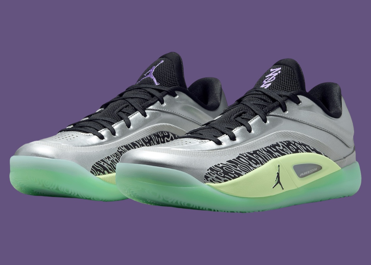 Jordan Zion 4 Grey Fog Barely Volt FB1802-005