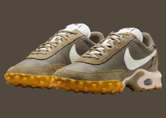 国内配送 NIKE AIR MAX WAFFLE SP 2 MAT OLIVE/BLACK Nike Air Max Waffle Matte Olive FV6946-302