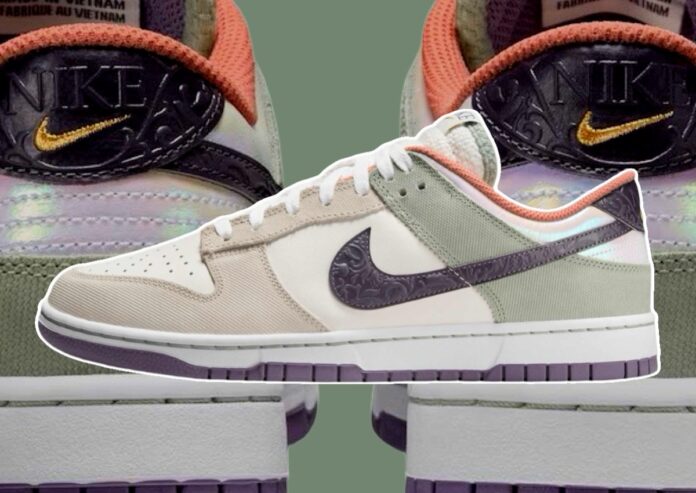 Nike Dunk Low Floral Swoosh HV5750-133 Release Date