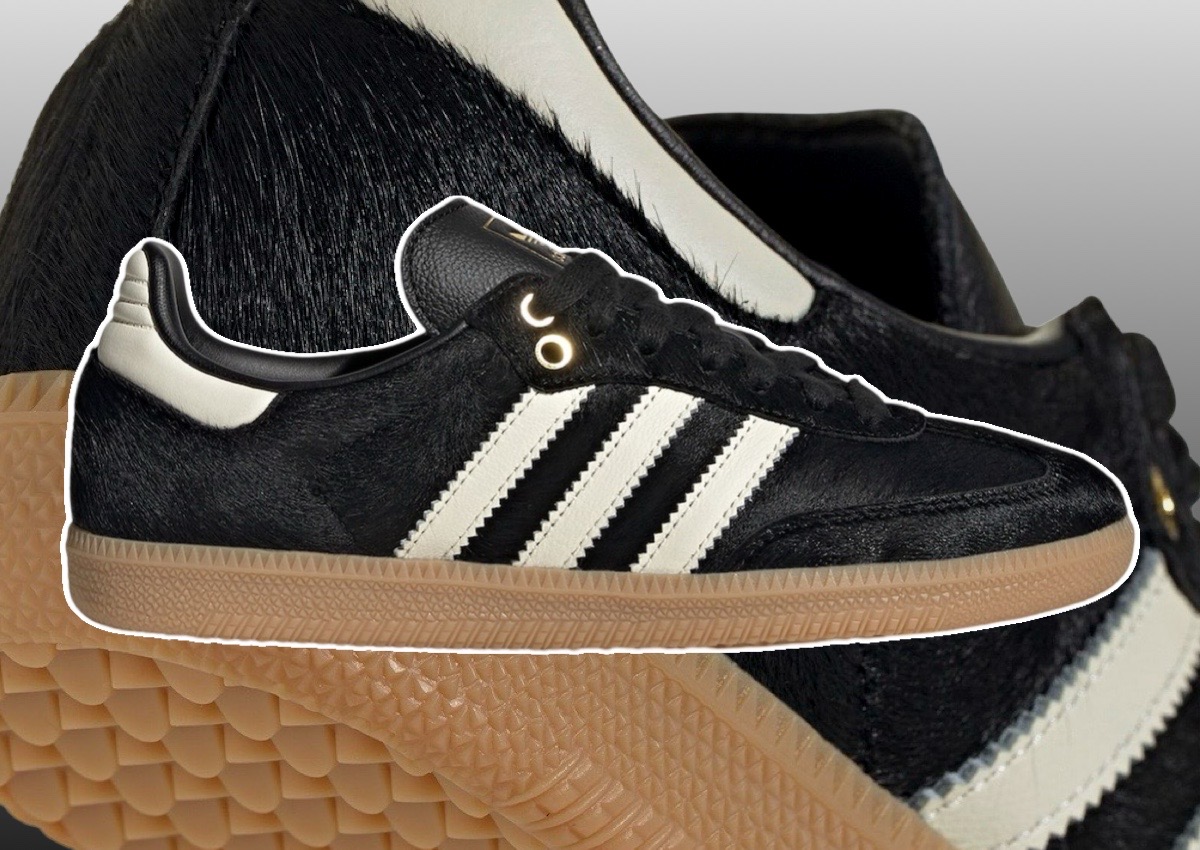 adidas Samba Black Pony Hair JQ3694