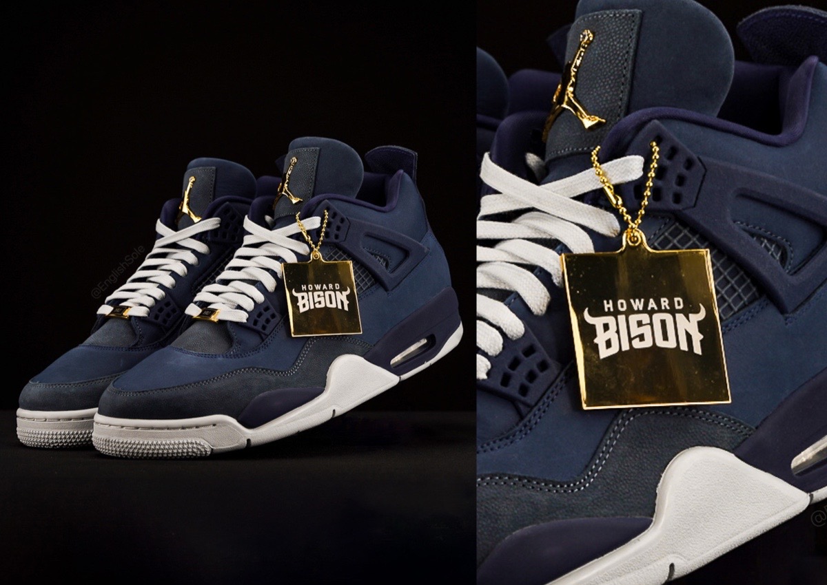 DETAILED LOOK: Air Jordan 4 “Howard University” 2025 PE