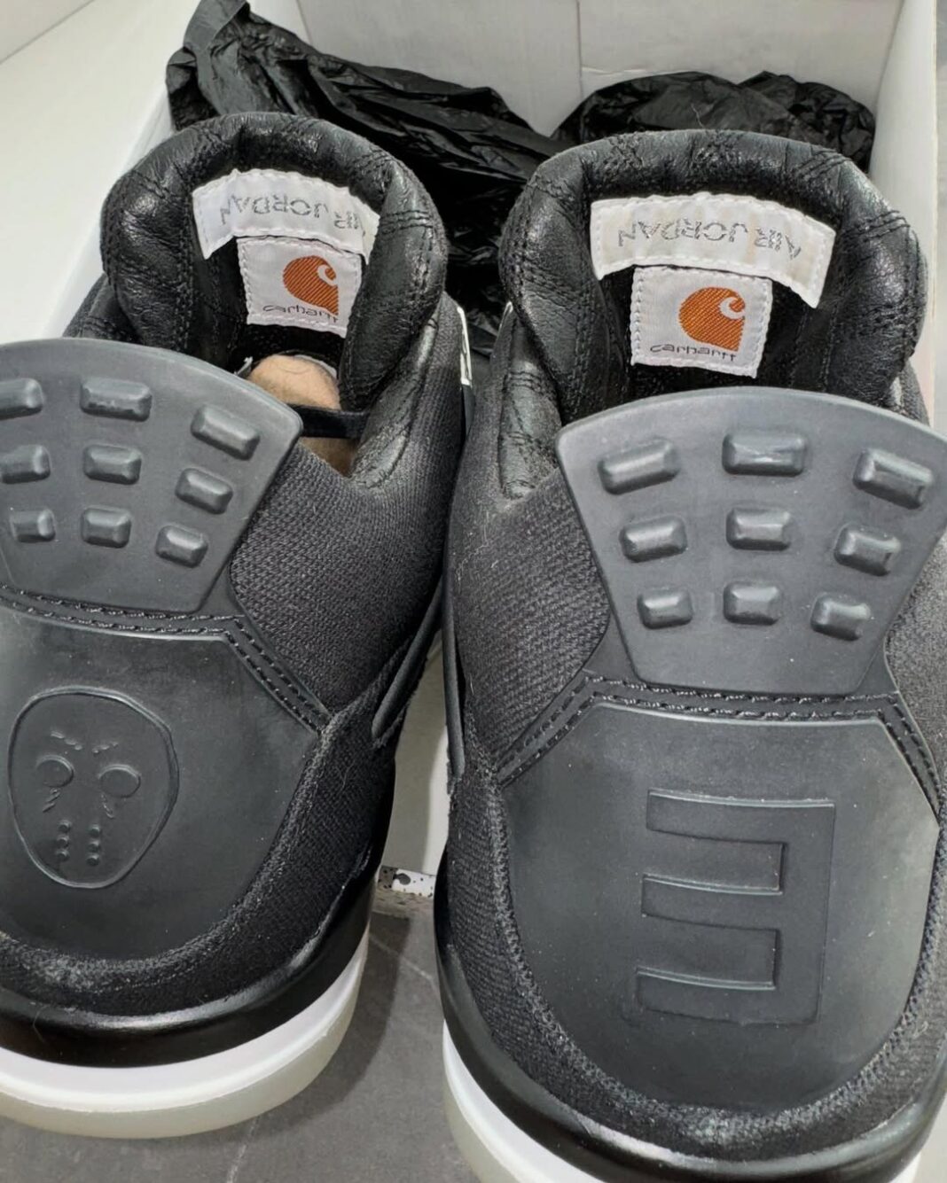 Eminem x Carhartt x Air Jordan 4 Black Chrome 2015