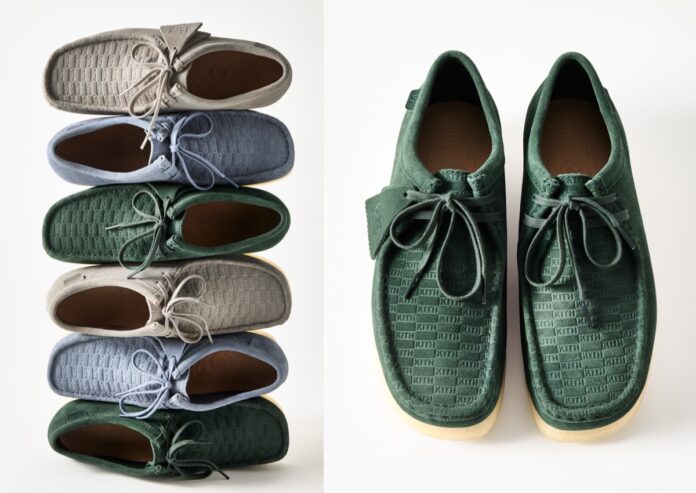 Kith Clarks Originals Wallabees Monogram Pack 2025