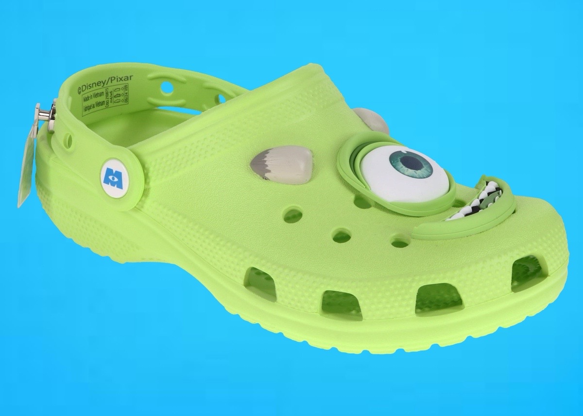 Monsters Inc. x Crocs Classic Clog “Mike Wazowski” Now Available (February 2025)