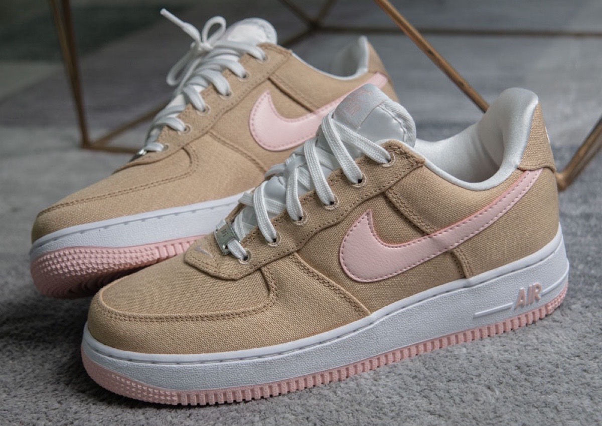 Nike Air Force 1 Low Canvas “Linen” Releases Spring 2025