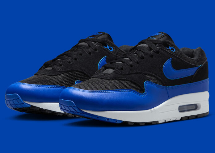 Nike Air Max 1 Black Hyper Royal FZ5808-010