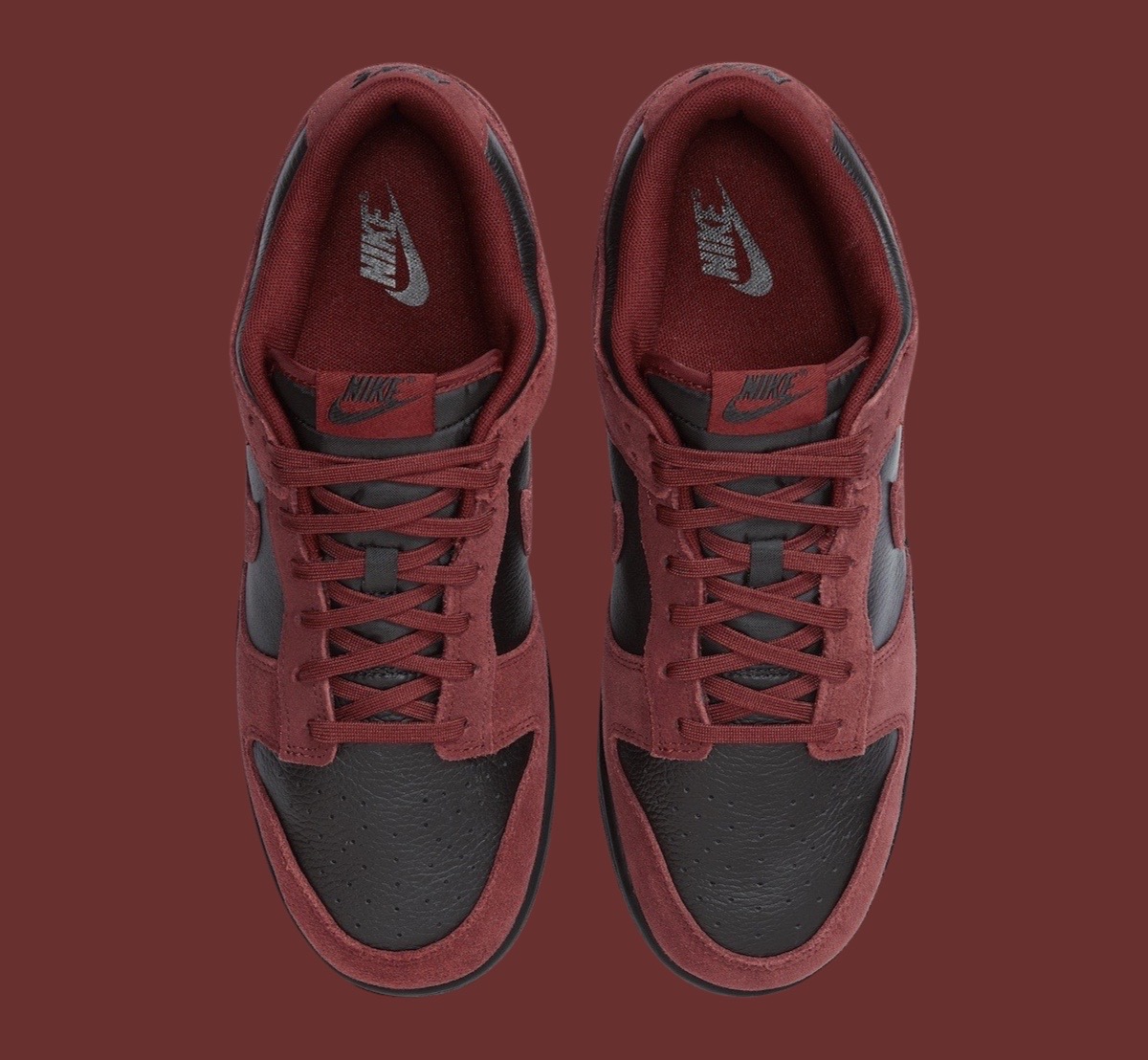 Nike Dunk Low Black Dark Team Red FQ8249-002