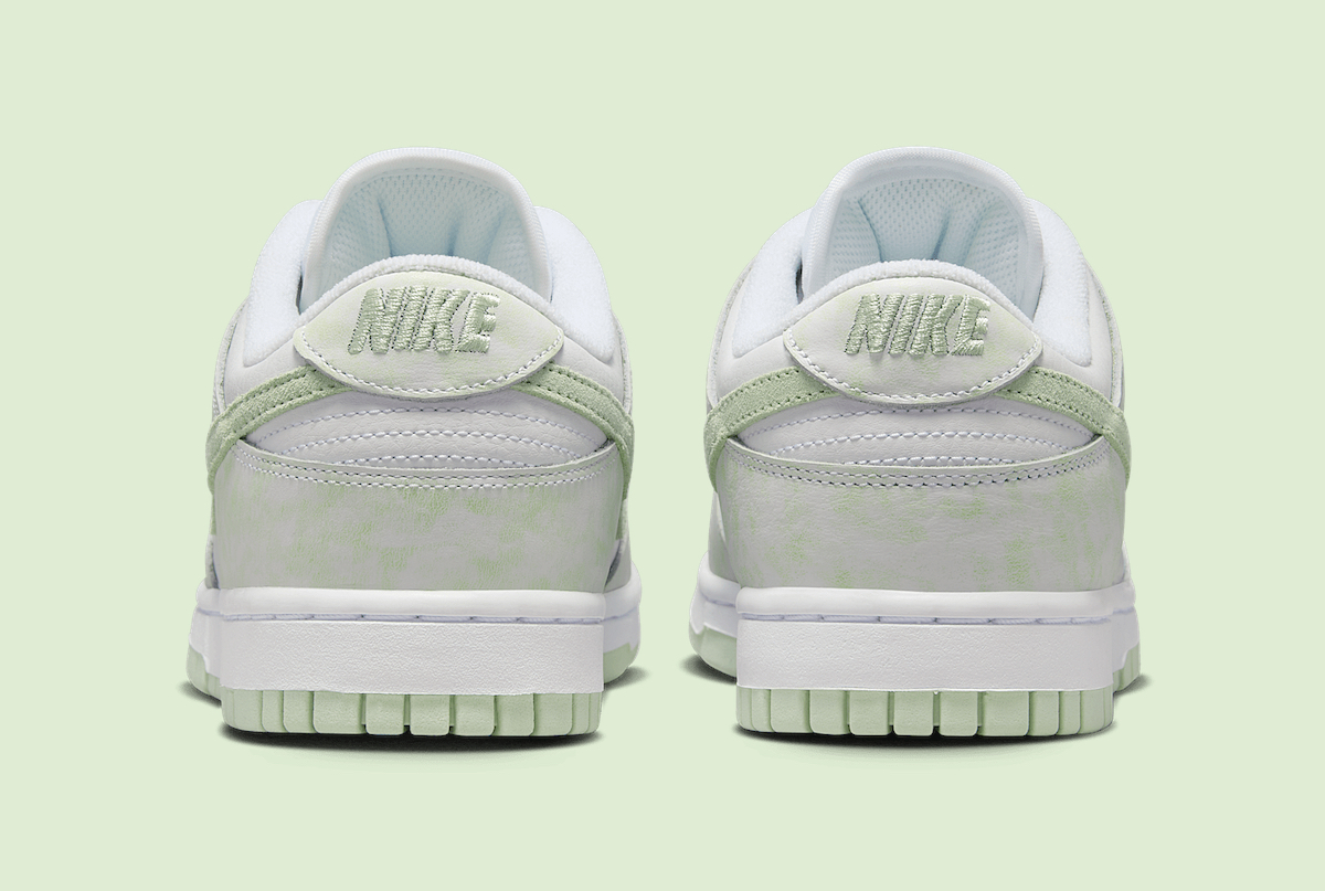 Nike Dunk Low "Jade Aura" – Heel Branding