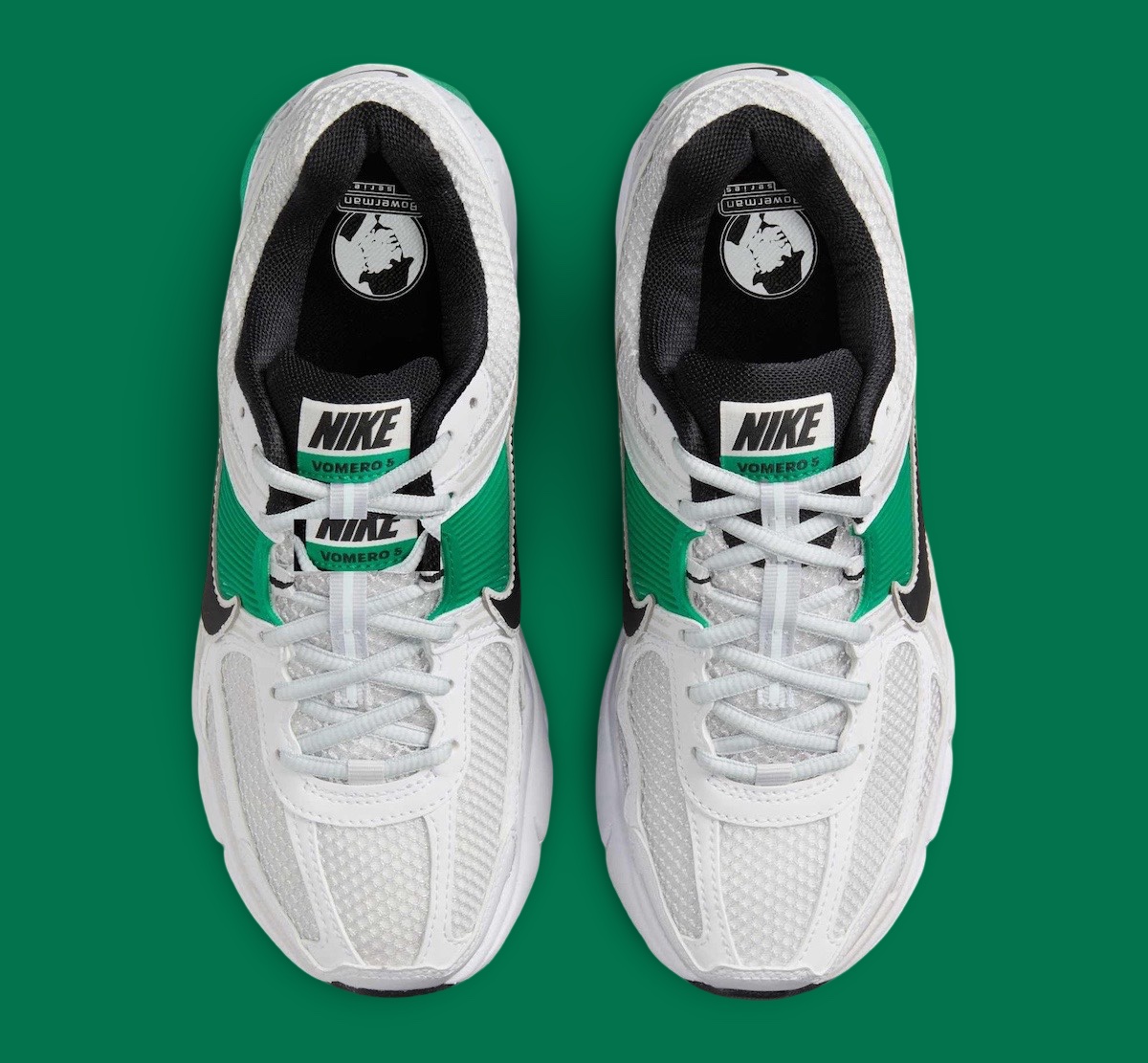 ☆nike☆ Zoom Vomero 5 W White Stadium Green Platinum Tint B W ZOOM VOMERO 5 