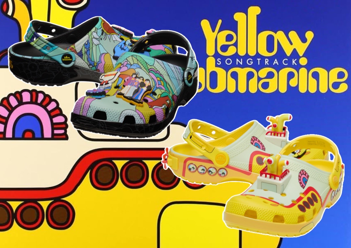The Beatles x Crocs Classic Clog Collection Releases January 2025