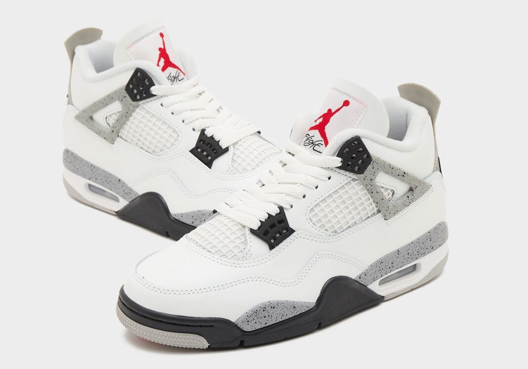 Jordan iv white cement online