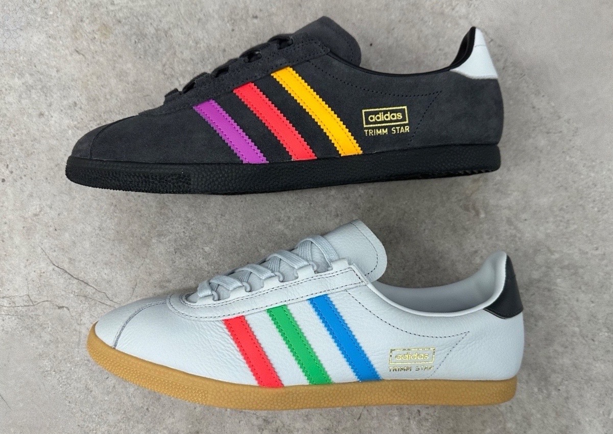size? Exclusive adidas Trimm Star VHS Pack Releases in 2025