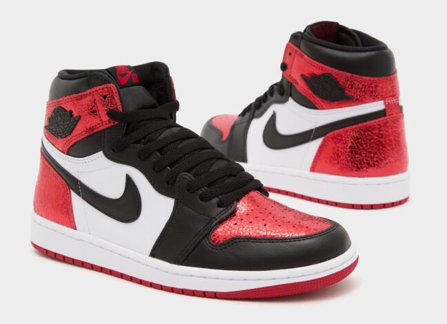 Women's Air Jordan 1 High OG «Ruby» sort en mai 2025 - Boutique-chaussures