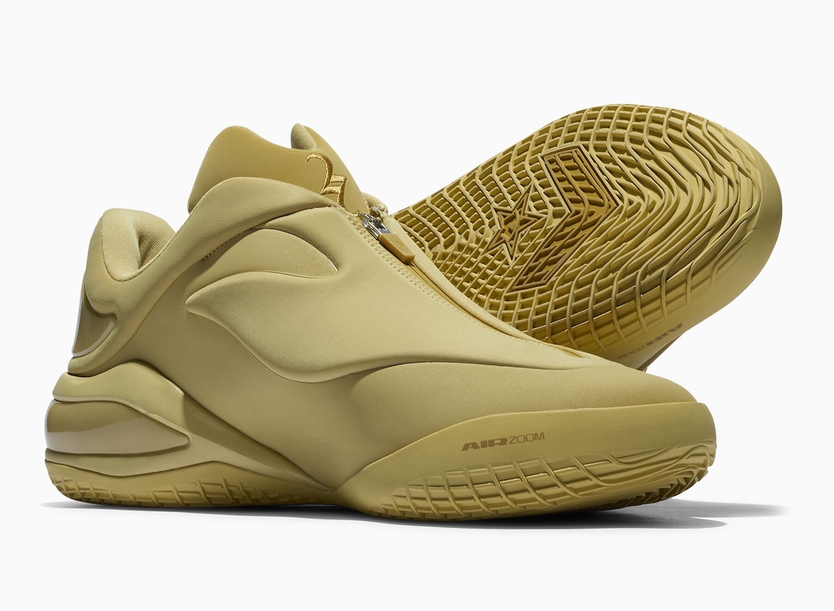 Converse SHAI 001 Butter sneaker showcasing its puffed, molded upper and zippered design.