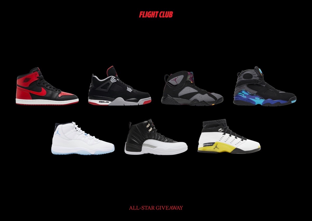 Flight Club 2025 All-Star Weekend Air Jordan Giveaway