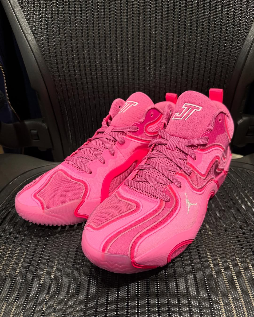 Jordan Tatum 3 Breast Cancer Awareness PE in vibrant pink tones