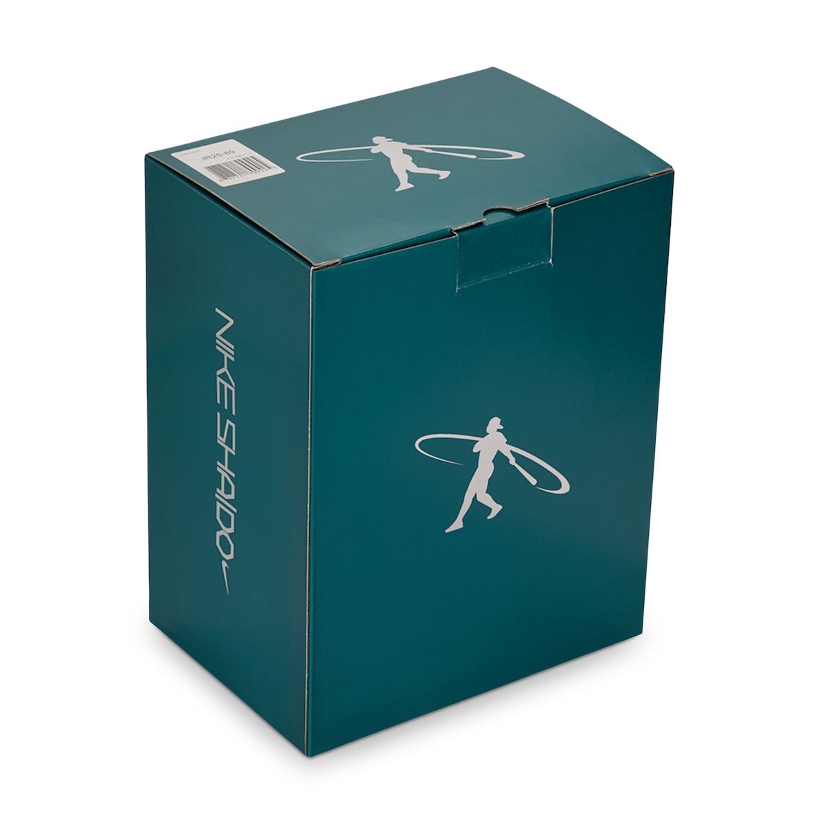 Special Nike Shado packaging featuring the Swingman logo in silver.