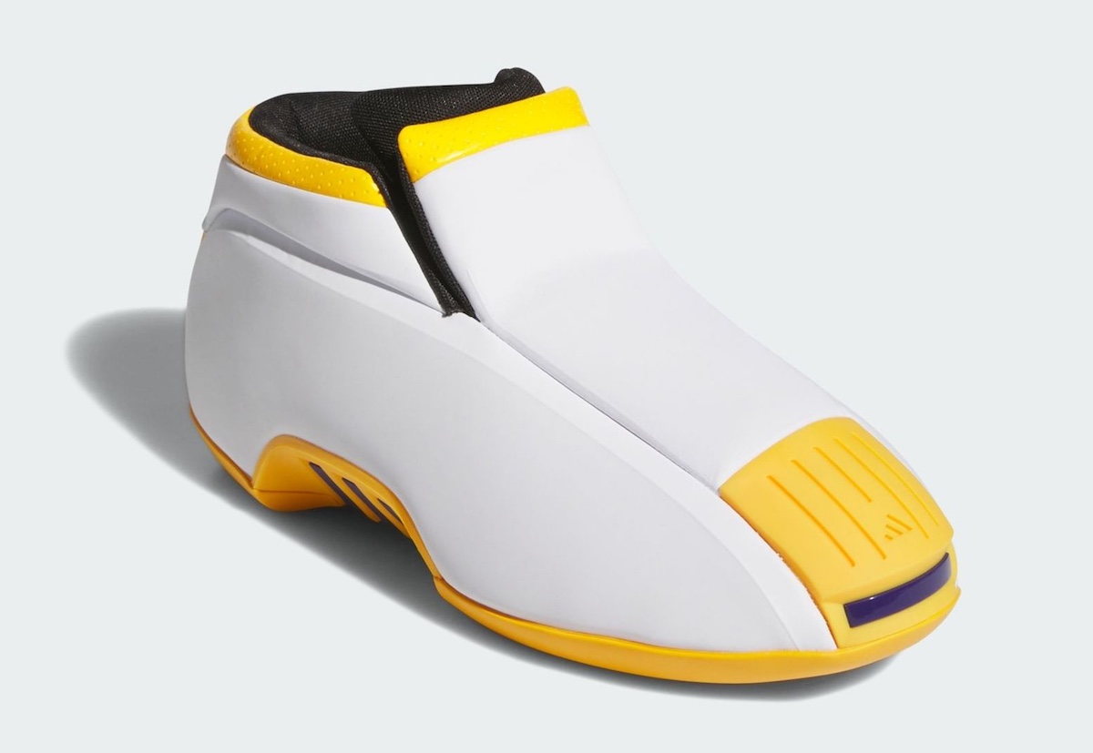 adidas Crazy 2 All-Star 2025 - Angled front view showcasing the slip-on construction, black inner lining, and signature forefoot detailing.