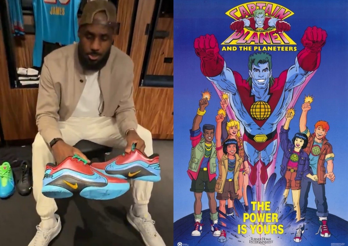 LeBron James Reveals Nike LeBron 22 “Captain Planet” PE For 2025 All-Star Game
