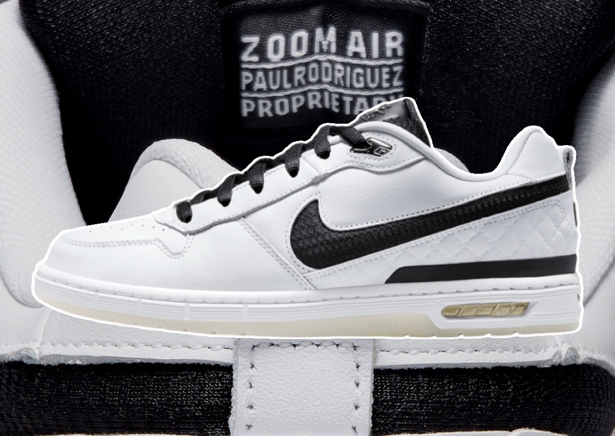 Nike SB P-Rod 1 OG 2025 White Black HQ6828-100 Nike SB P-Rod 1 OG 2025 White Black HQ6828-100