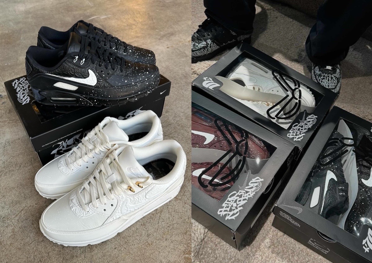 Slawn x Nike Air Max 90 Pack Releases April 2025