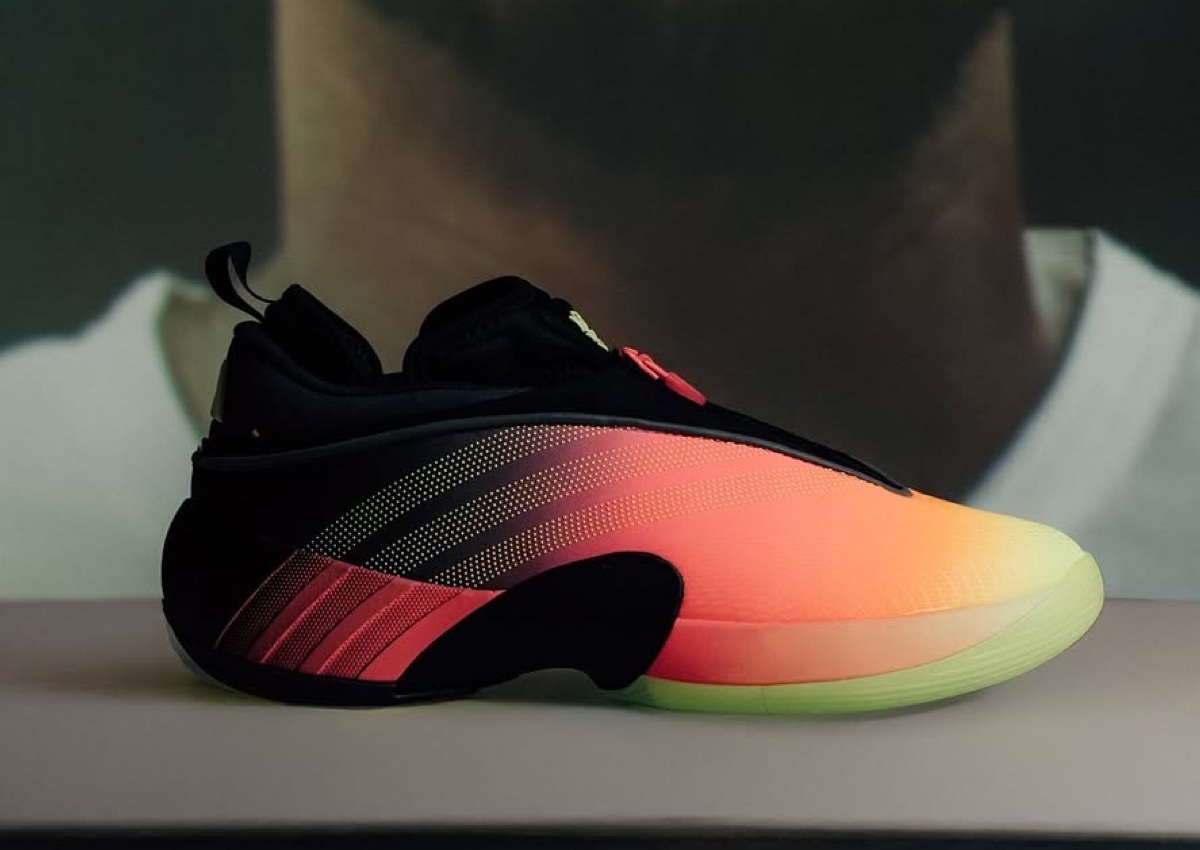 adidas Don Issue 7 Camp side profile showcasing gradient design