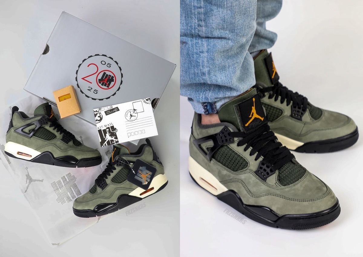 Undefeated x Air Jordan 4 Returns August 2025