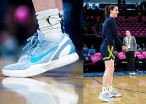 Caitlin Clark Nike Kobe 6 Protro Light Armory Blue IO3672-400