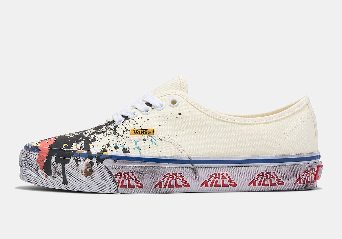 El lanzamiento de las Gallery Dept. x Vans Authentic Reissue 44 es en marzo de 2025.
