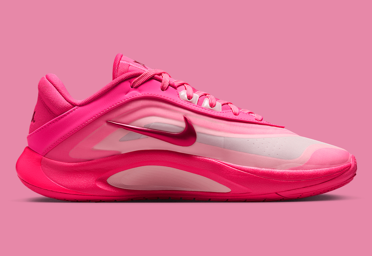 El lanzamiento de las Nike A’One “Pink Aura” de A’ja Wilson será en mayo de 2025.
