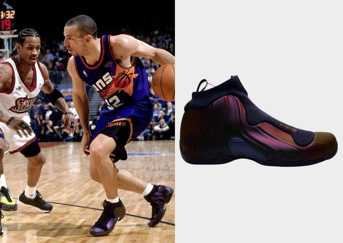 Jason Kidd’s Nike Air Flightposite “Eggplant” PE Releases Holiday 2025