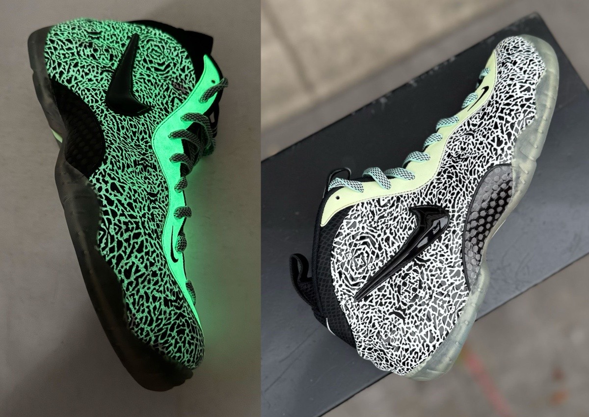 FIRST LOOK: Nike Air Foamposite Pro “Glow in The Dark” Sample