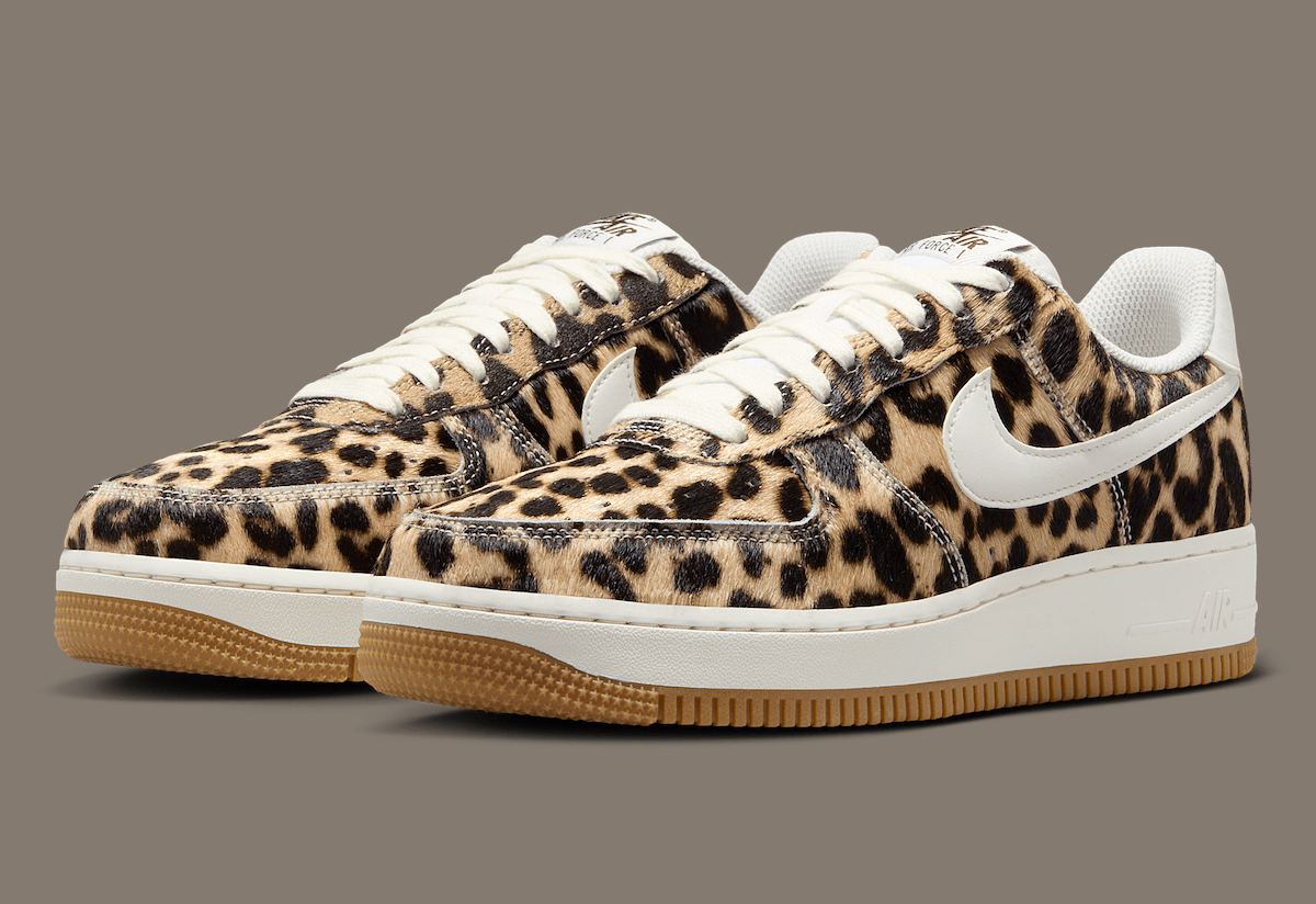 Nike Air Force 1 Low “Leopard Print” Brings Wild Style For Summer 2025