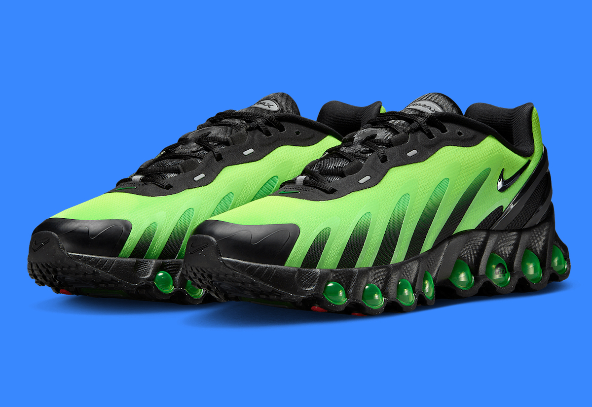 【Nike】Nike Air Max Dn8 蛍光グリーン 送料無料 NIKE AIR MAX DN8 AMD (GS) BLACK/BLACK-GREEN STRIKE-VOLT