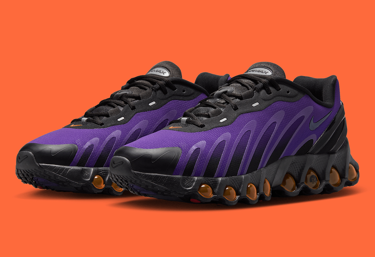 Nike Air Max Dn8 Fierce Purple featuring a gradient purple-to-black upper.