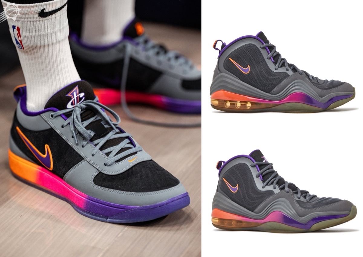 Devin Booker’s Nike Book 1 PE Pays Homage To The Air Penny V “Suns”