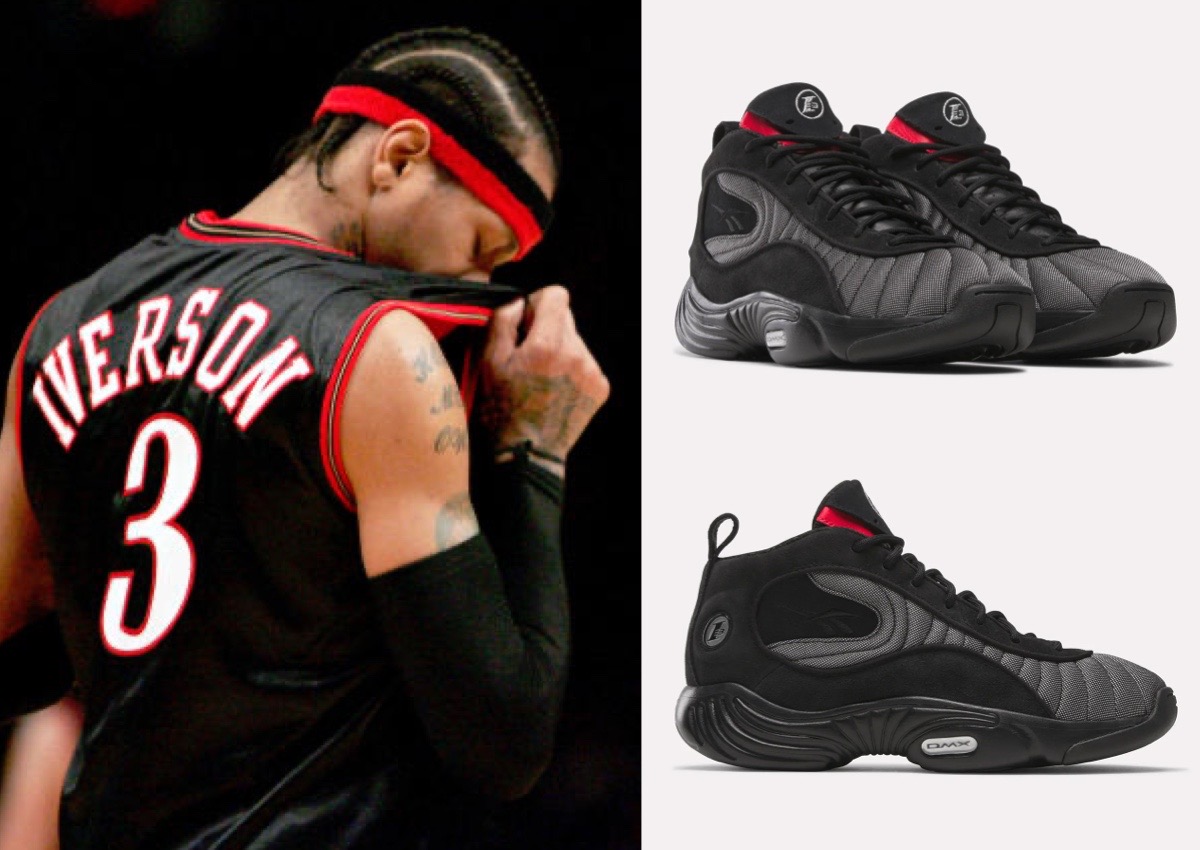 Reebok Answer III Black Chrome Energy Red 100209104
