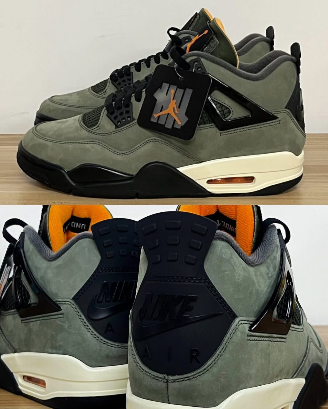 Undefeated Air Jordan 4 2025 20th Anniversary