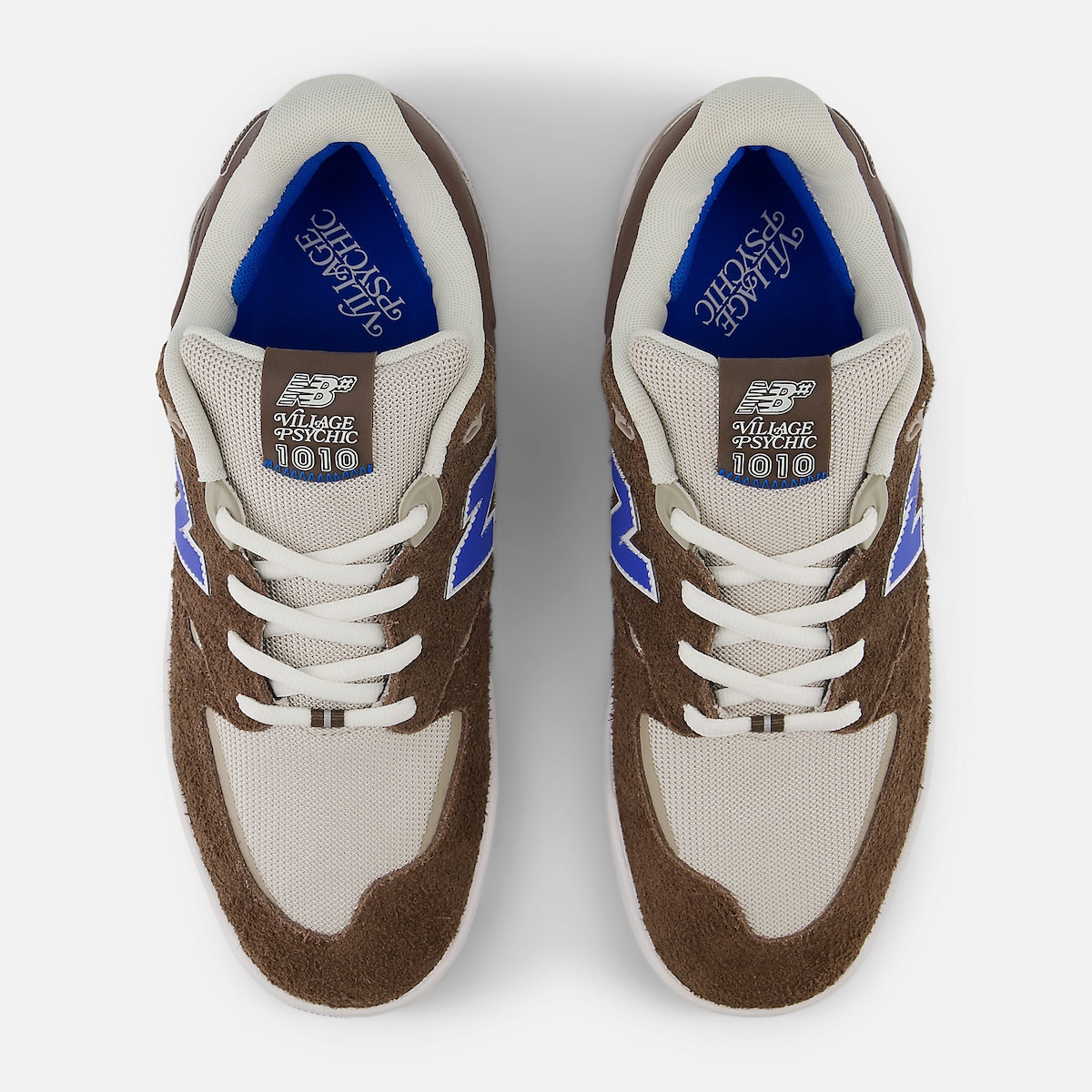 Top-down view of the Village Psychic x New Balance Numeric Tiago Lemos 1010.
