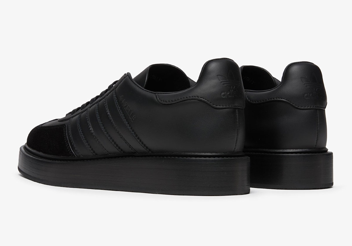 adidas Gazelle Indoor Made in Italy Triple Black IH8642